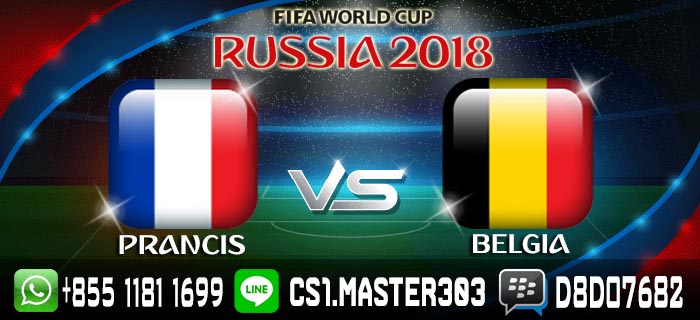 Prediksi Score Prancis vs Belgia 11 July 2018 Jam 01